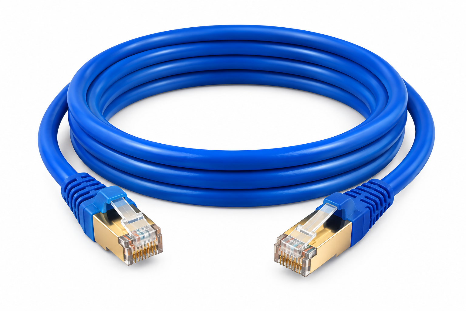 HAWK CAT6 Shielded Cable with RJ45 Connector 1M
